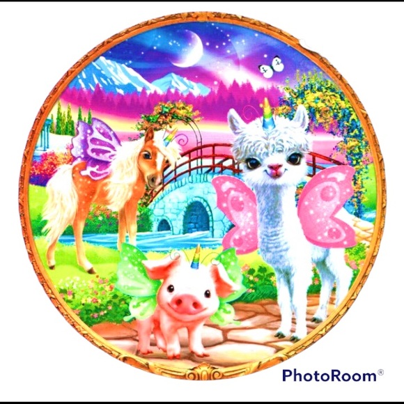 🦄 ROUND UNICORN FRIENDS PUZZLE 🦄 - Picture 2 of 3